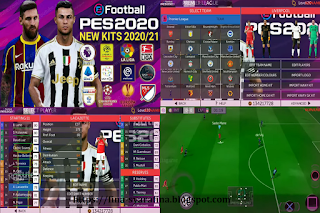 FTS MOD PES 2020 Gilagame Graphics HD New Kits & Transfer 2021