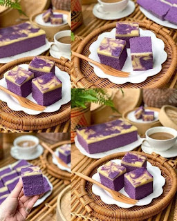 Steamed Taro Cheese Cake