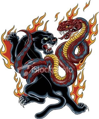 Panther Tattoo for Back You can have a nice King Cobra tattoo on your