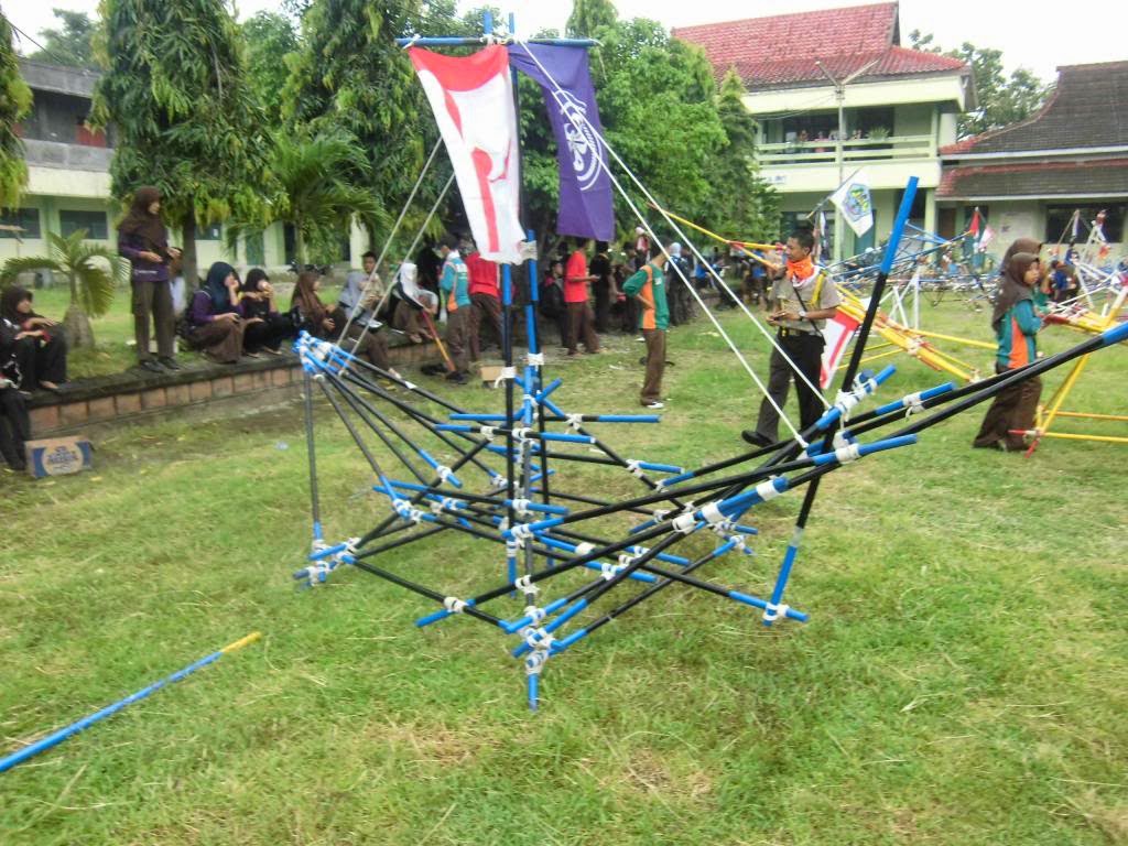 Tali Simpul Ikatan Jerat dan Pioneering  Tugas Pramuka 