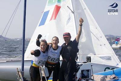 Le bronze pour Camille Lecointre et Hélène Defrance à Rio !