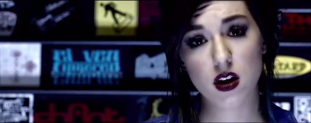 christina grimmie without him music video side a ep the ballad of jessica blue screenshot review