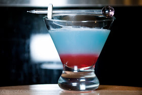 patriotic cocktail, 4th of july, hpnotiq