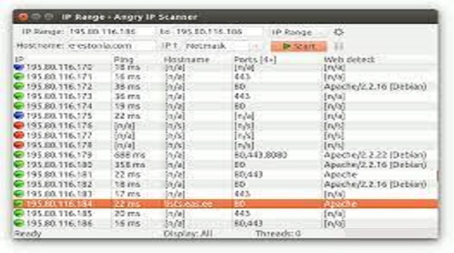Angry IP Scanner for Windows