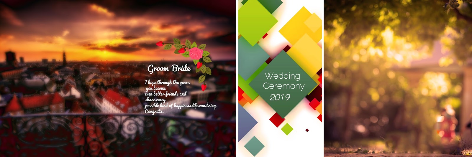 Creative Wedding Album Background 2019: 12x36 Wedding Album Background, Psd File Free Download Vol 1