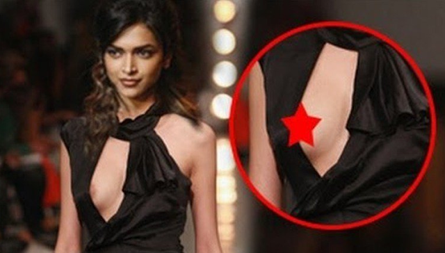  Deepika padukone Nip Slip photos