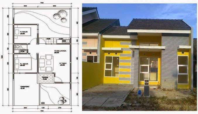  Denah  Rumah  Besar 4 Kamar  Tidur 2019 