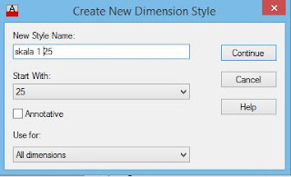 Cara Setting Dimensi Pada AutoCAD