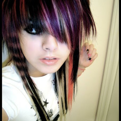 Emo and Scene Hairstyles 2010 Nowadays a lot of people tend to mix the two 