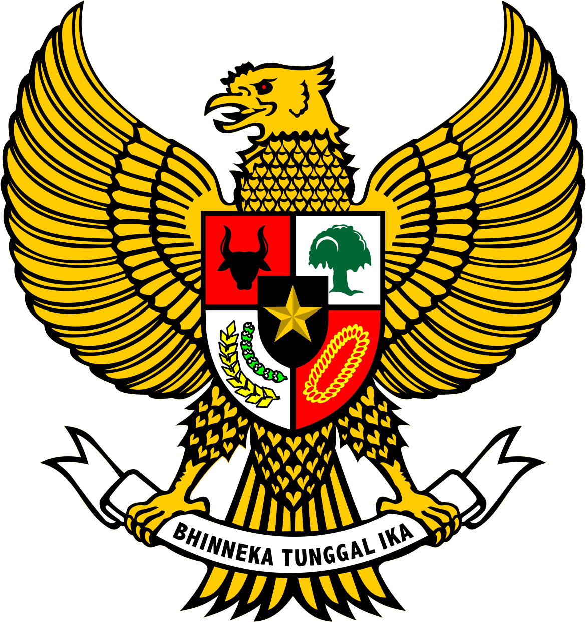 Garuda Pancasila Logo Vector (AI, Png Files) - Welogo 