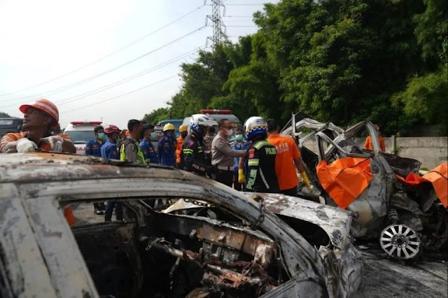 Kecelakaan Maut di KM 58 Tol Japek, Polri Ucapkan Belasungkawa 