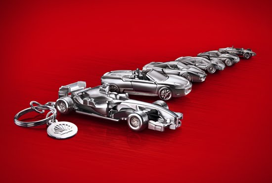 The Limited Edition sets are each made up of six beautifully crafted Ferrari