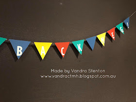 #CTMHVandra, Colour Dare Challenge, color dare, inspirational, School, primary colours, bunting, welcome home, friendship, kindness, 