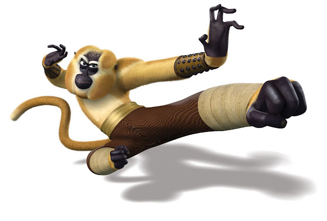 Kungfu panda-2 Monkey wallpaper