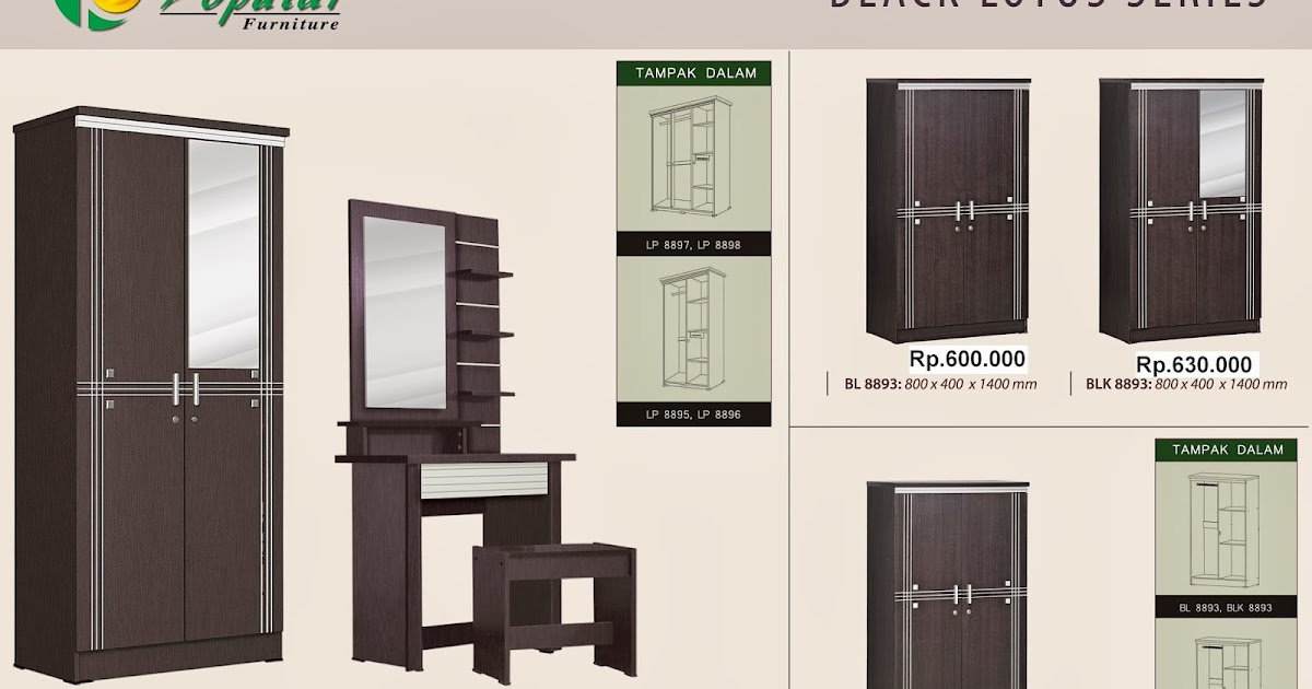 FURNITURE MURAH ONLINE CIANJUR  LEMARI  PAKAIAN  