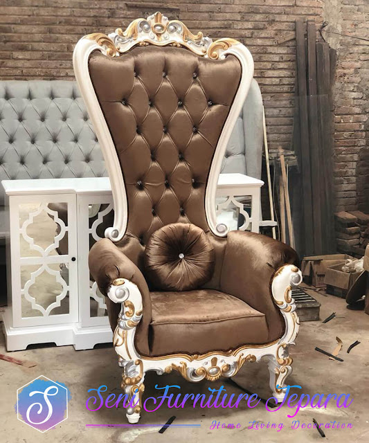Kursi Sofa Syahrini Luxury Carving Seni Furniture Jepara SF-0195