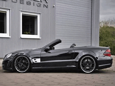  clearly was the super sports car MercedesBenz SL65 AMG Black Series