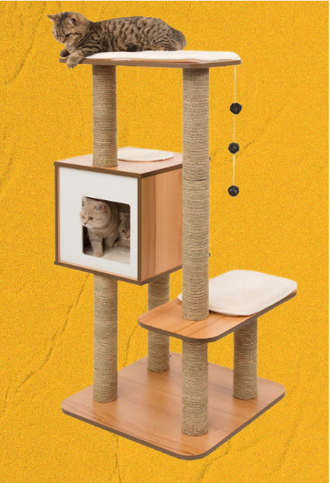 Vesper Modern Cat Tree for large cats