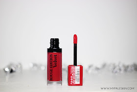 Bourjois, Rouge Edition Velvet Lipstick, Frambourjois Review Swatch, Pale Skin, My Pale Skin Blog