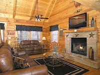 Fireplaces Flat screen TV's in Pigeon Forge