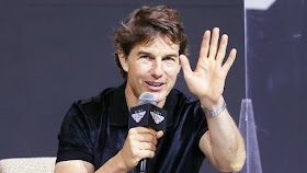 Tom Cruise visits Korea for 'Top Gun' promo