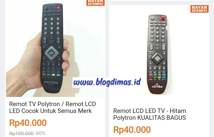 Kode Remot TV Polytron