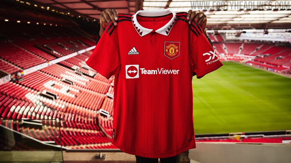 Sale Manchester United 22-23 Home Kit Released - Footy Headlines
