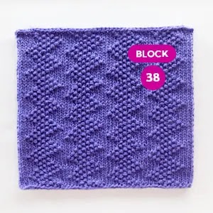 Knit along blanket workshop, Easy knitting pattern for blankets