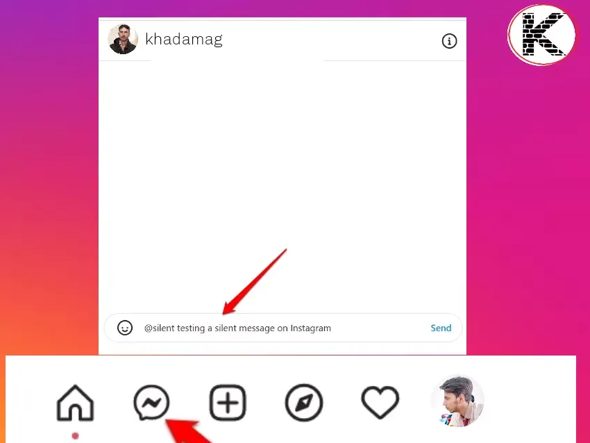 <img src="Instagram.webp" alt="Send Disappearing and Silent Messages">