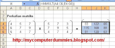 Perkalian Matriks