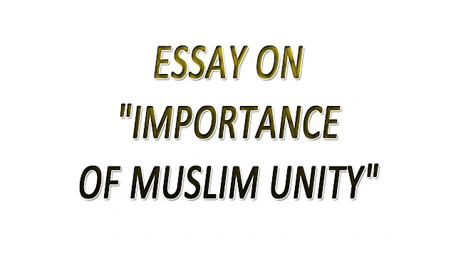 Image representing the importance of Muslim unity