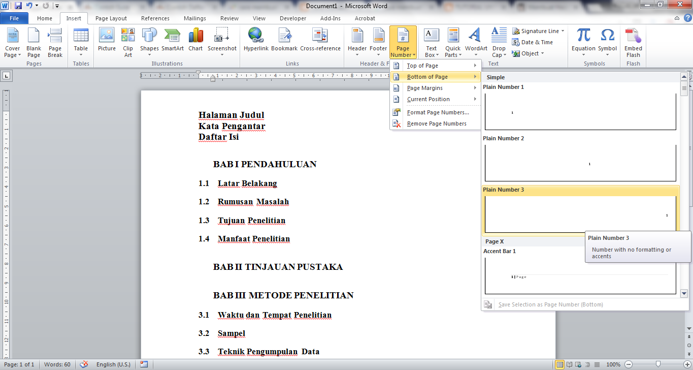 Cara Membuat Daftar Isi Otomatis di Word (Mudah Banget 