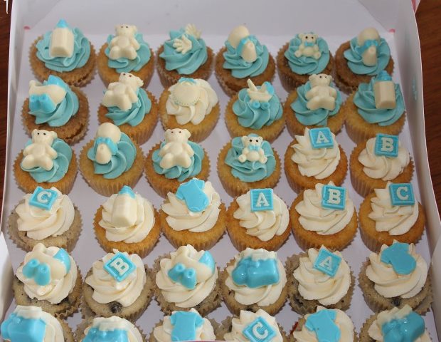 Mini Cupcakes For Baby Shower