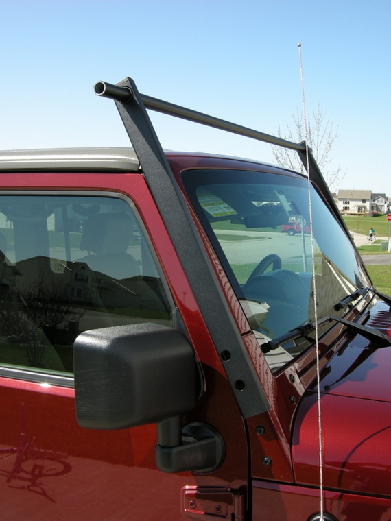 Arnaud' DIY and Tutorials: DIY Custom Roof Rack for Soft-top Jeep