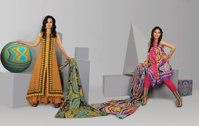  Wardha Saleem Lawn Spring Dress Collection 2011