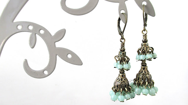 DIY rufflebellen/ruffle earrings