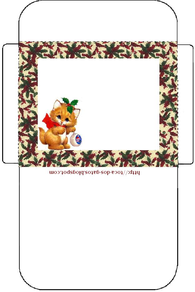 Papelaria da Toca: Cartão de Natal com Envelope