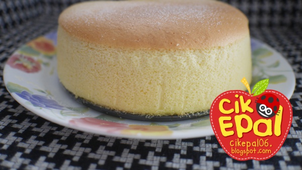 Cik Epal: Resepi Japanese Cotton Cheesecake / Kek Keju 