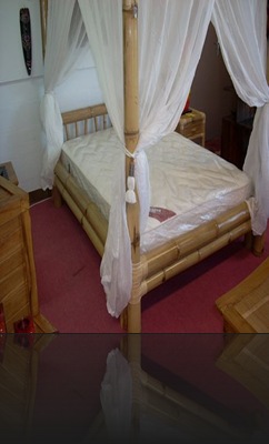 Chambre en bambou