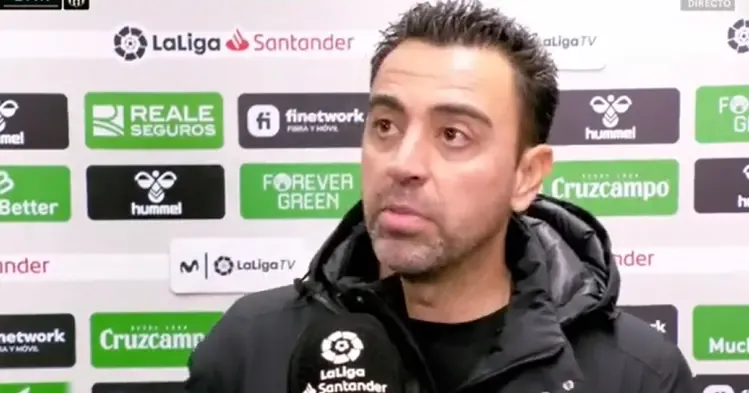Xavi on Betis win: 'We played one of our best games this season'