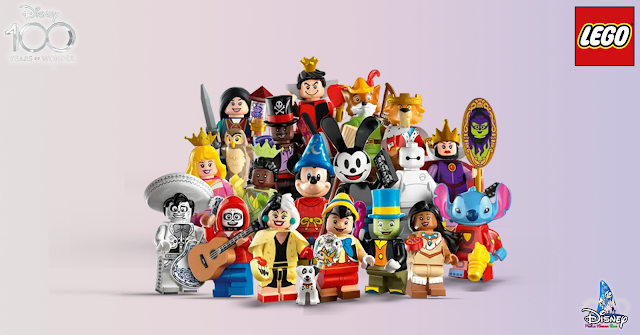 #Disney100, 樂高, 71038 LEGO® Minifigures Disney 100 珍藏人偶