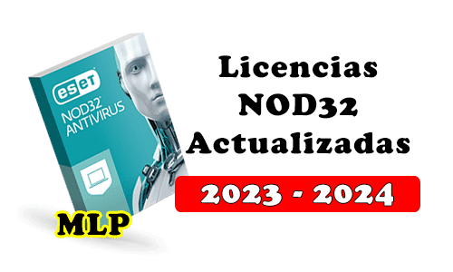 Licencias Eset nod32 Actualizadas 2024