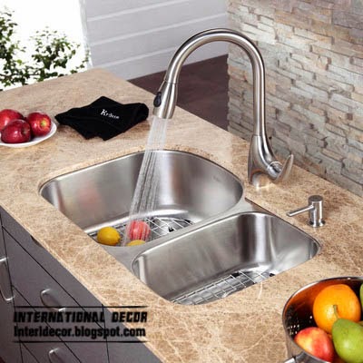 double kitchen sinks, stainless steel sink