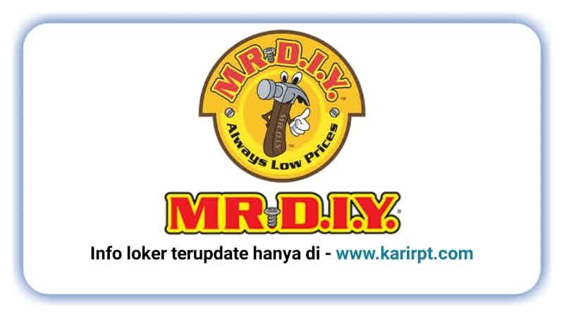 Info Loker MR.Diy