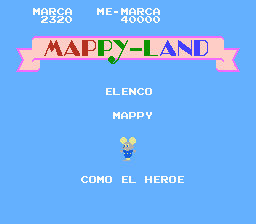  Detalle Mappy-Land (Español) descarga ROM NES