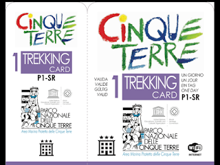 The Cinque Terre Card has two versions: Trekking & Train.