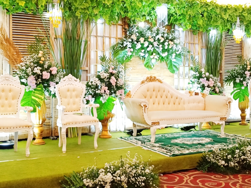  Dekorasi  Pernikahan Sederhana  Di Rumah  Tapi  Unik Dan 