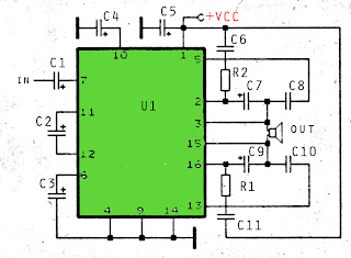 35W amplifier schematic