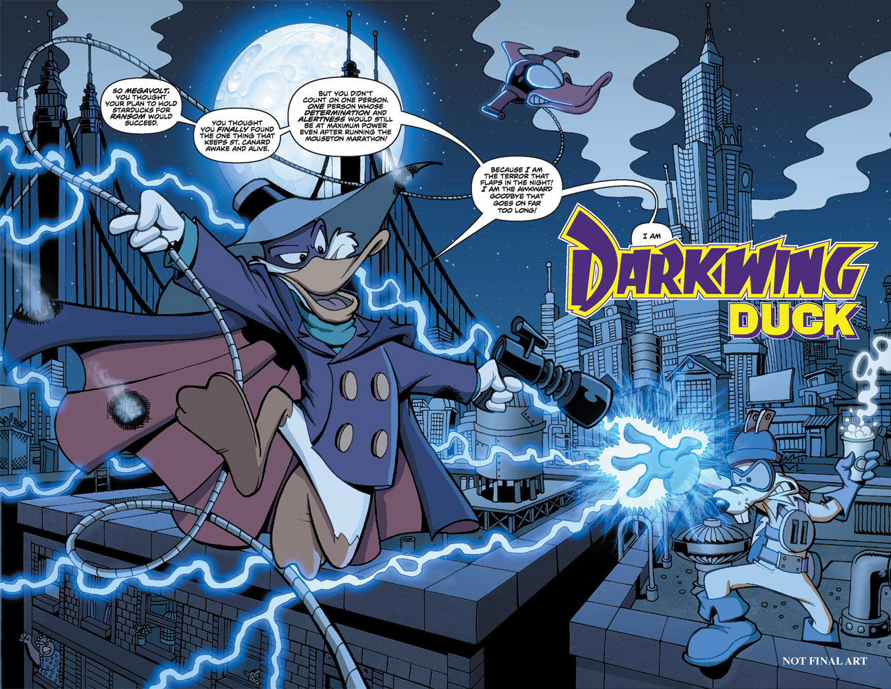 Darkwing Duck title.