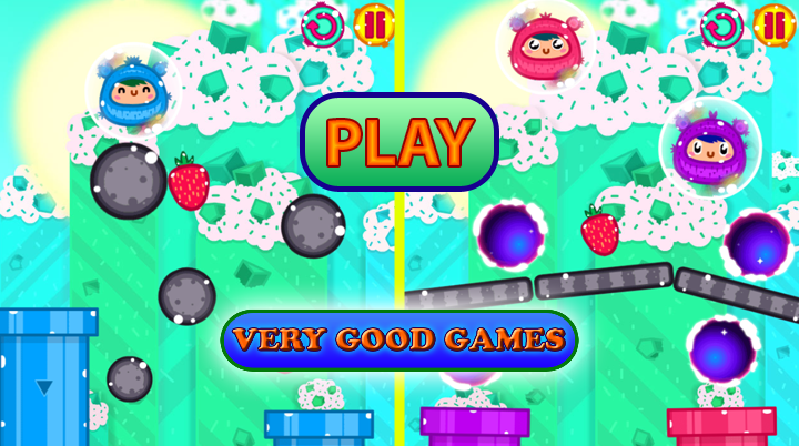 A screenshots from the Drop Me puzzle game - a link for playing it free online on computers, tablets, smartphones